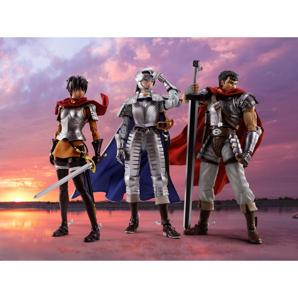 Figura S.H.Figuarts Griffith da Banda do Falcão Berserk 15 5cm