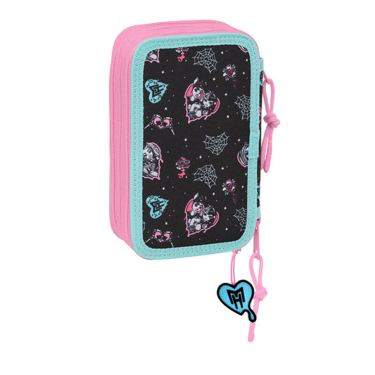 Astuccio triplo Monster High da 37 pezzi