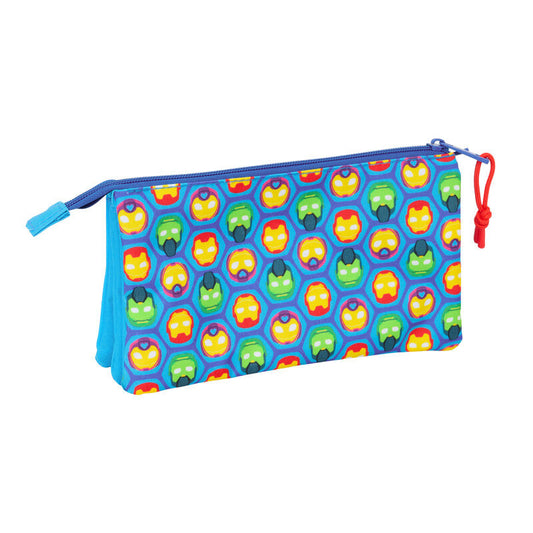 Iron Man Marvel triple pencil case
