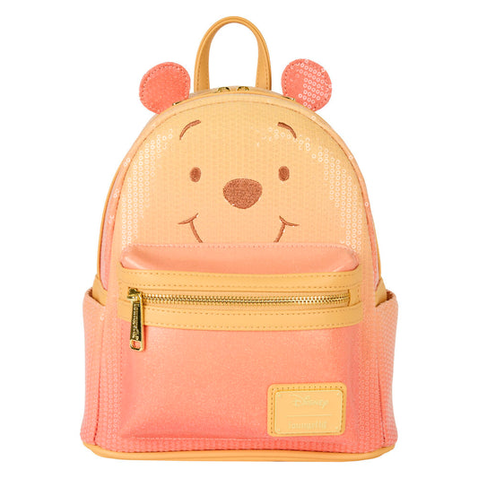 sequin glitter winnie the pooh disney loungefly backpack