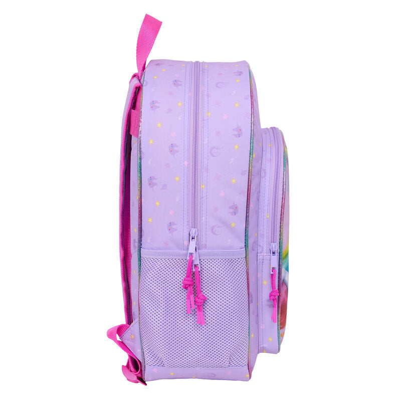 Mochila Unicorn Academy 42cm adaptável