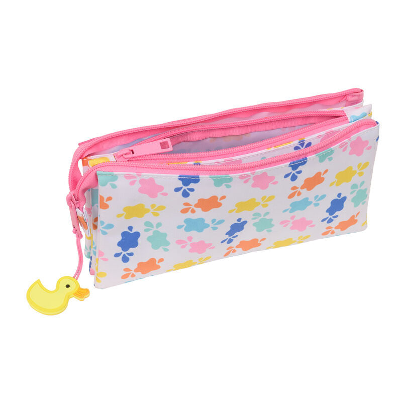 Astuccio triplo per matite Baby Pig Peppa Pig