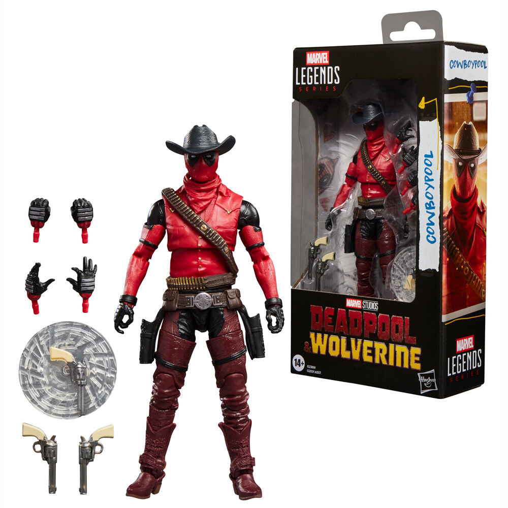 Cowboypool Deadpool & Wolverine Marvel Legends Serie 15 cm