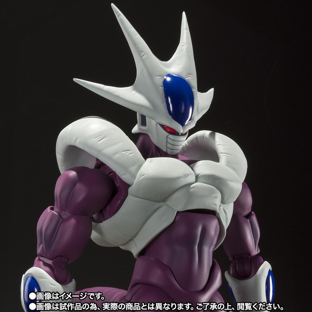 Action figure S H Figuarts Cooler Forma Finale Edizione Ristampa 40° Anniversario Dragon Ball 19 cm
