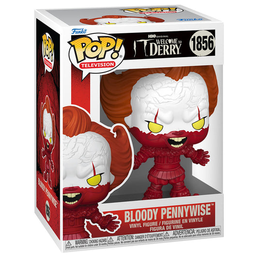 Statuetta IT POP! Benvenuti a Derry Bloody Pennywise