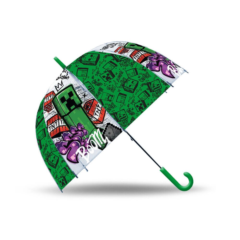 Parapluie manuel Minecraft 46 cm