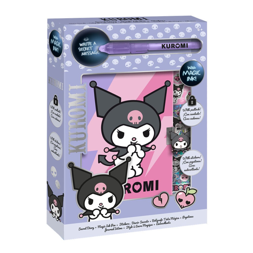 Kuromi Hello Kitty Magic Pen Diary