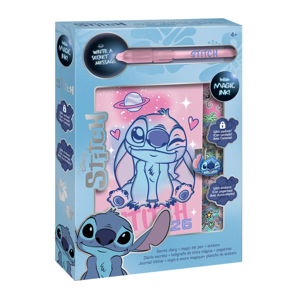 Stitch Disney magic pen diary
