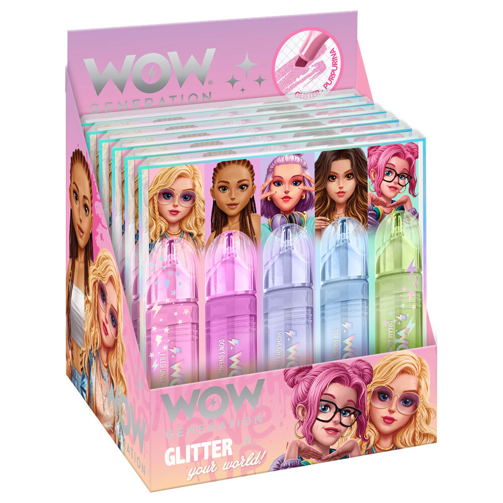 Wow Generation Glitzer Textmarker Sortiment