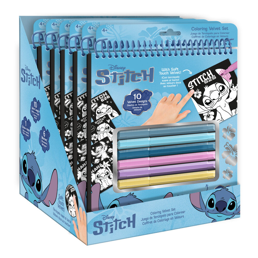 Stitch Disney Notizbuch + Stifte