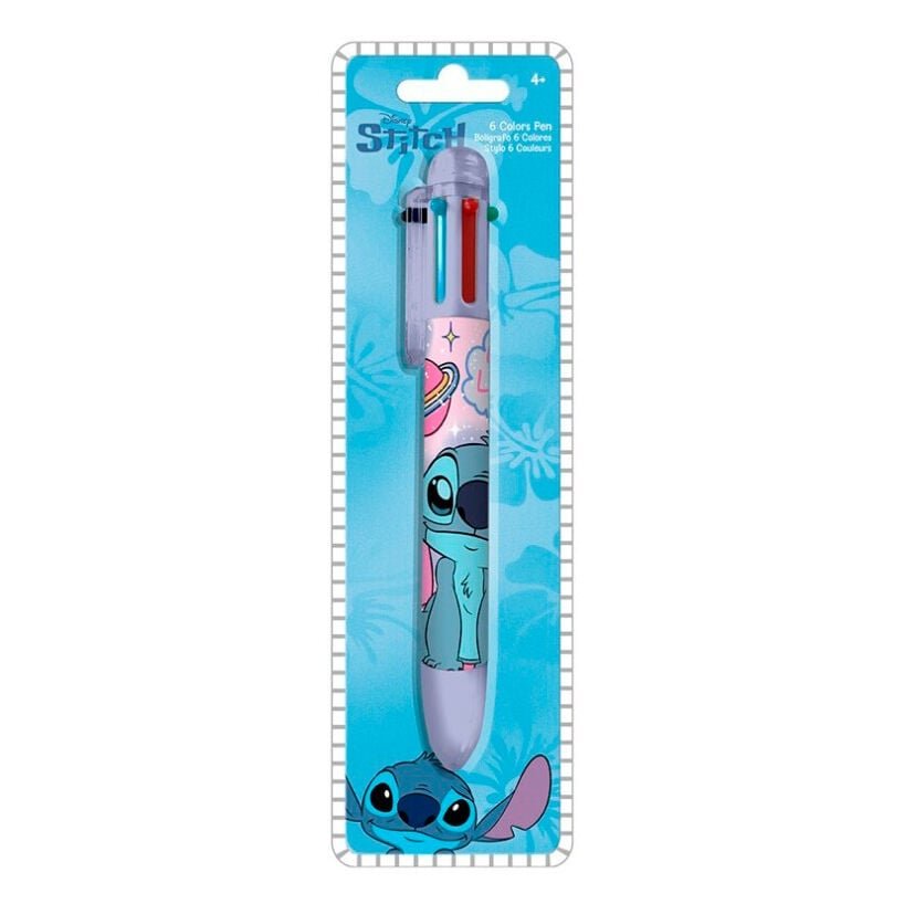6-color Disney Stitch pen