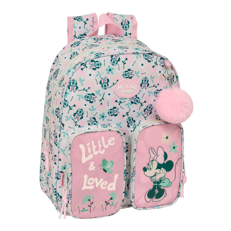 Minty Minnie Disney backpack 34cm adaptable
