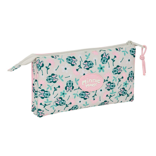 Minty Minnie Disney triple pencil case