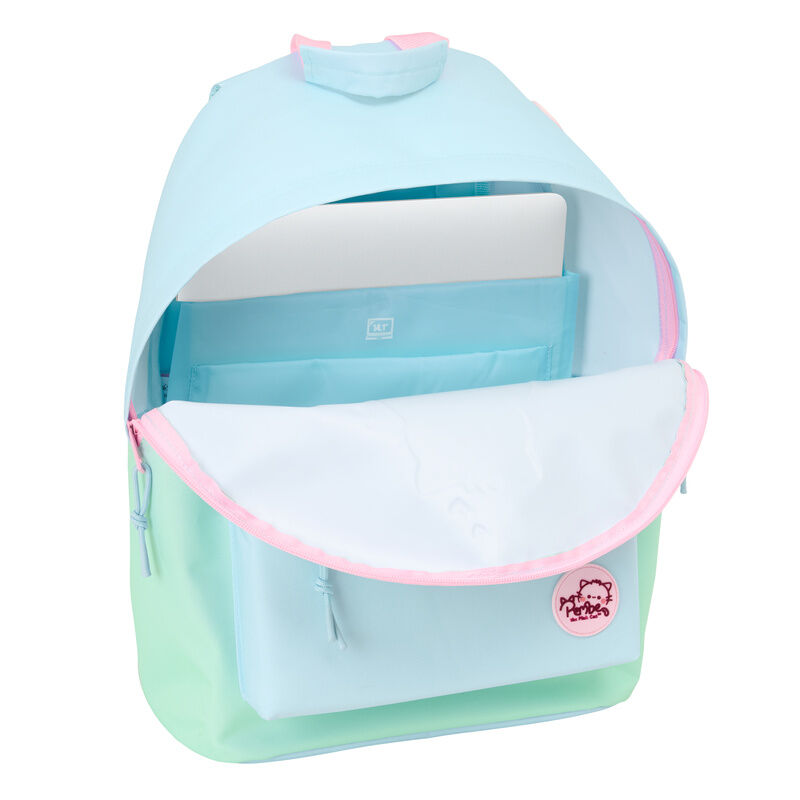 Zaino per laptop Pembe The Pink Cat da 41 cm