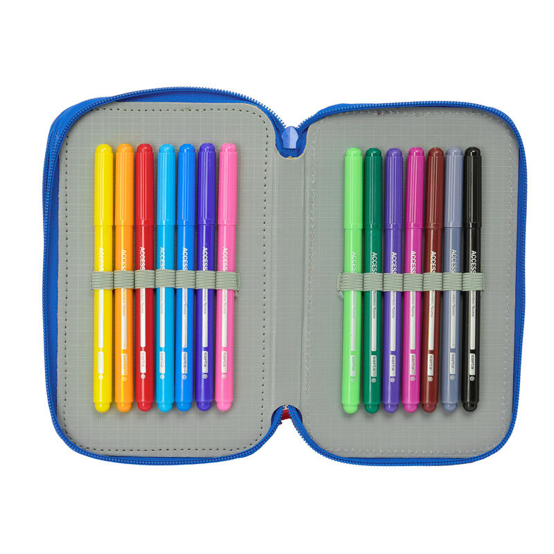 Today Mickey Disney triple pencil case 37pcs