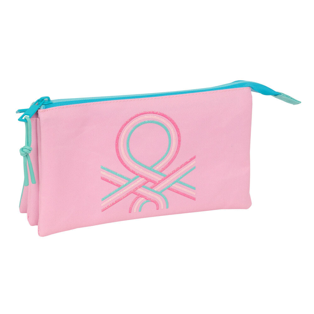 Dolce Benetton triple pencil case