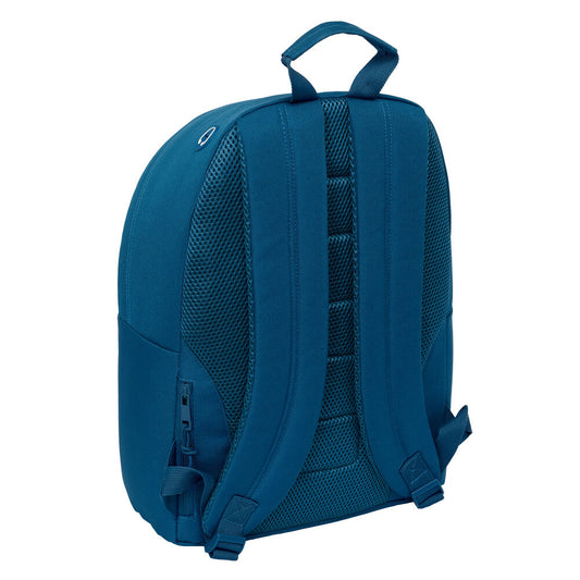 Sac à dos pour ordinateur portable Benetton bleu marine 41 cm