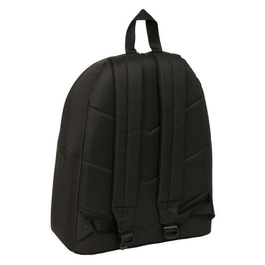 Benetton Rucksack schwarz 42 cm