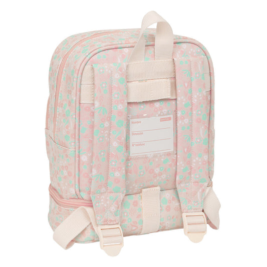 Mochila de almuerzo con forma de mariposa