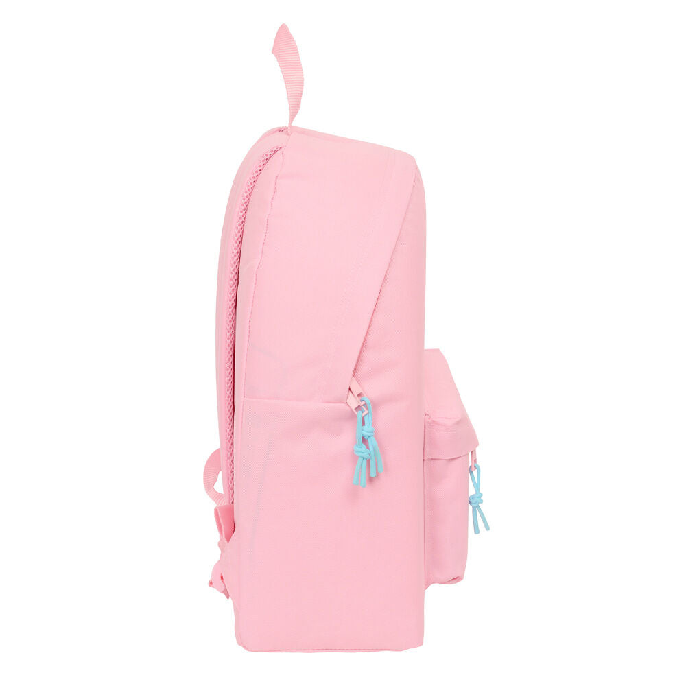 Benetton Rucksack in Pastellrosa 42 cm