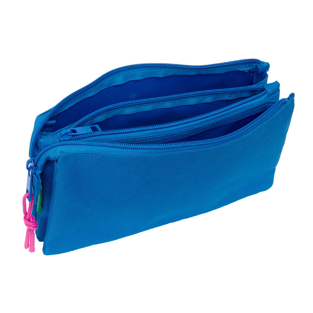 Bolso triple Azulina Benetton