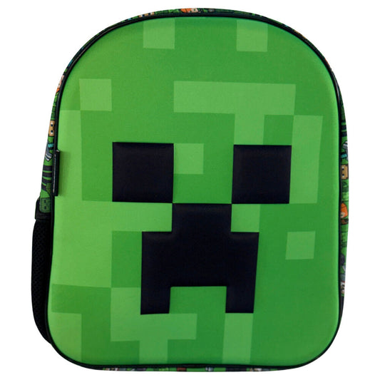 3d face minecraft backpack 30cm