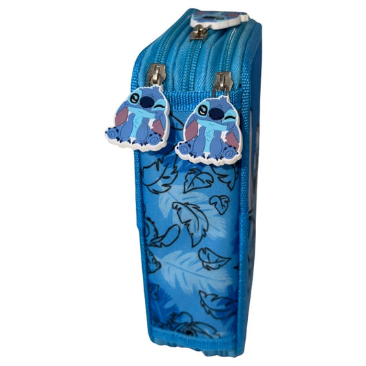 Smile Stitch Disney triple pencil case
