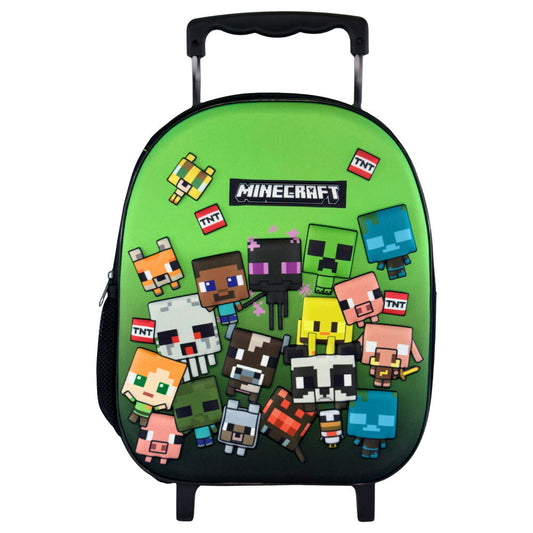 3d characters minecraft trolley 32cm