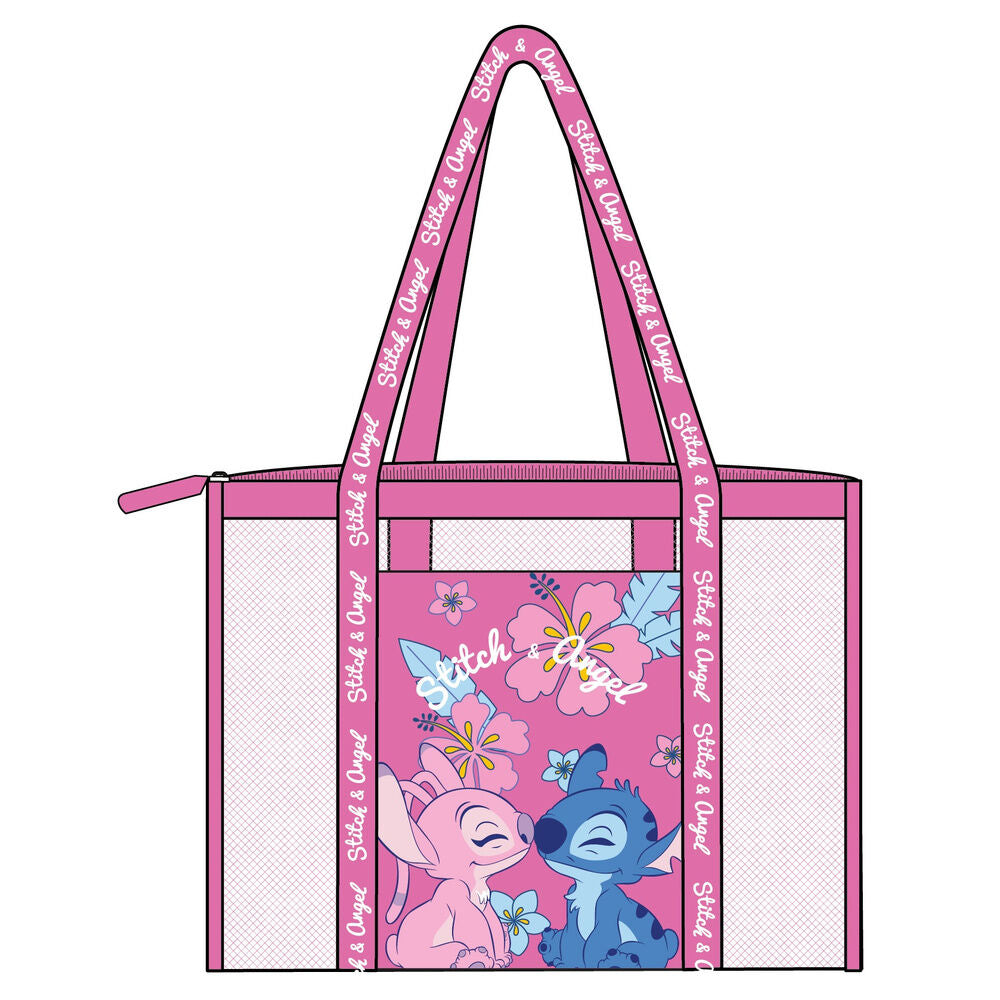 Disney Angel & Stitch mesh beach bag