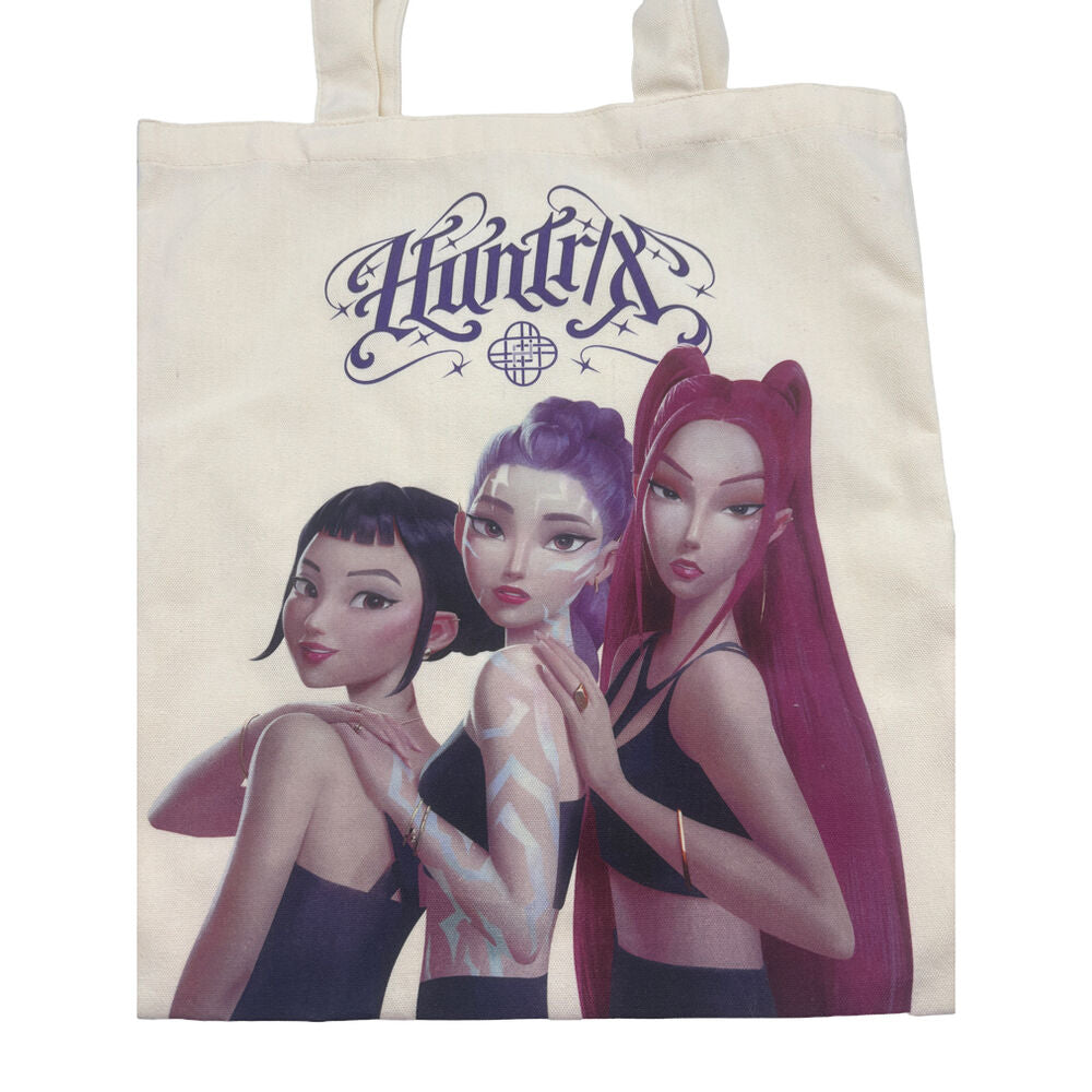 Huntrix KPop Demon Hunters shopping bag