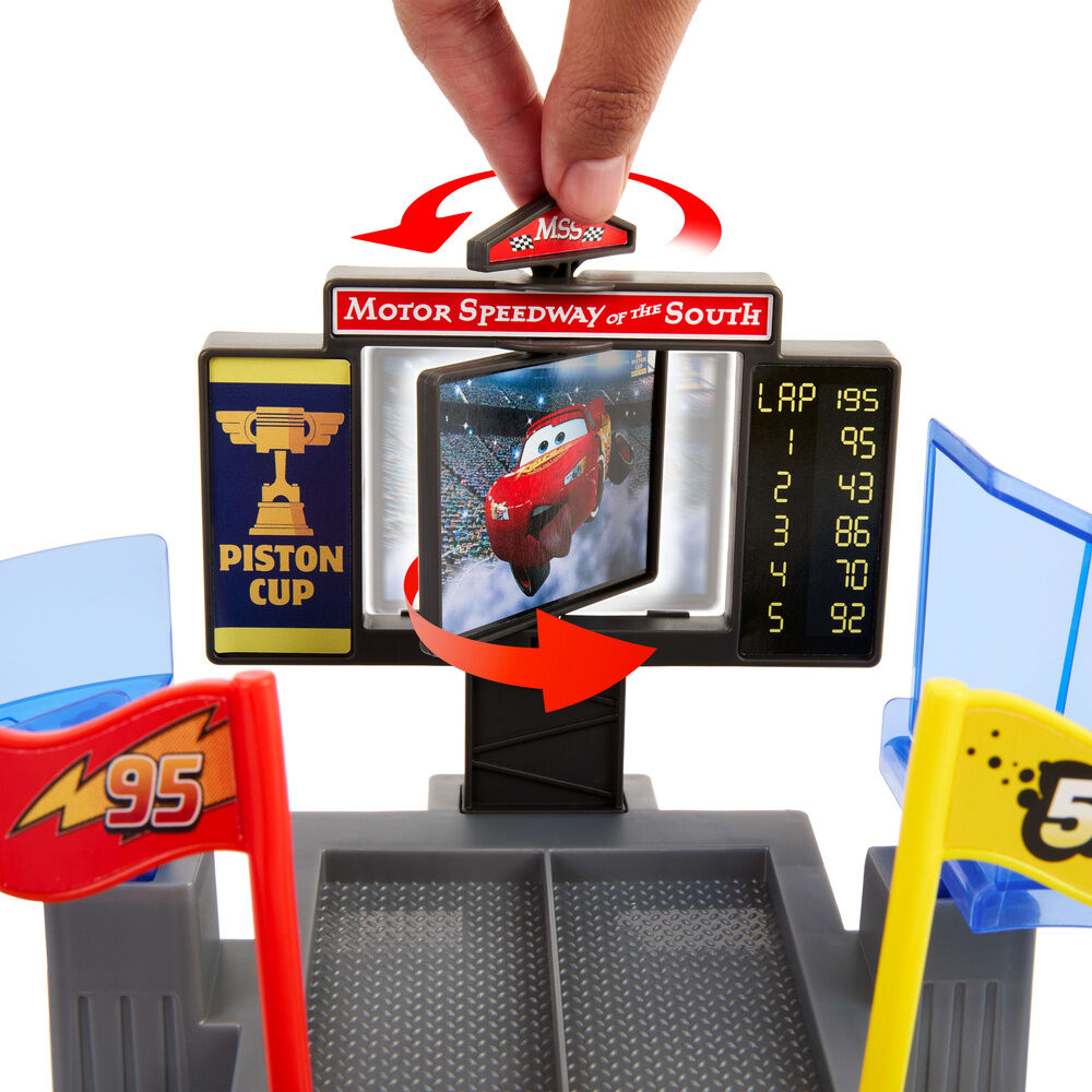 Tor wyścigowy Piston Cup Lightning McQueen Samochody Disney Pixar