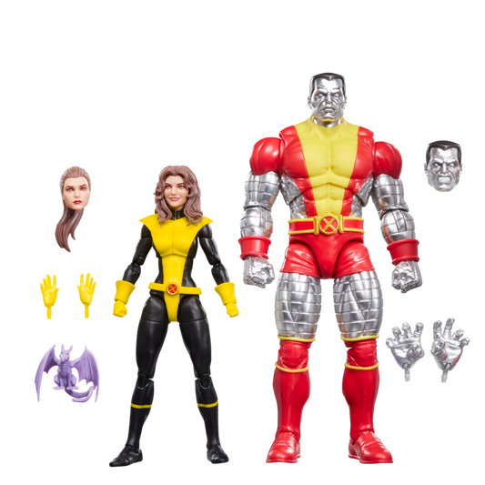 Blíster con 2 figuras: Kitty Pryde y Colossus de Marvel Astonishing X-Men Marvel 15 cm