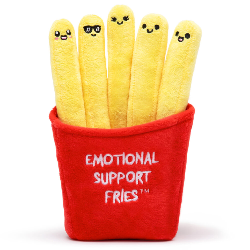 fries emotional support plush toys