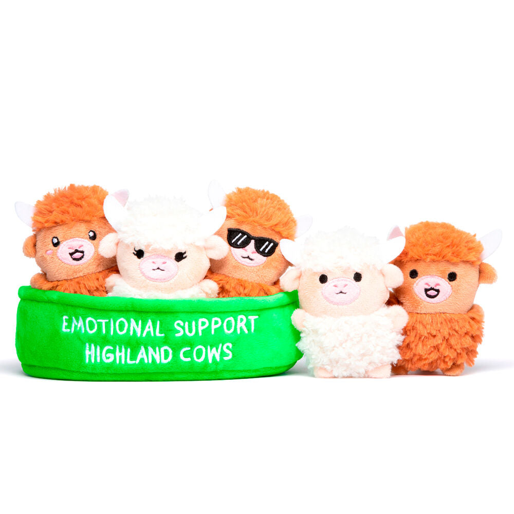 emotional support cow stuffed animals