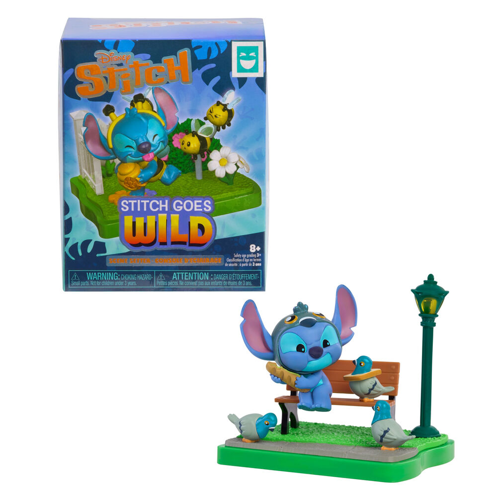 Figurine surprise en capsule Stage Goes Wild Stitch Disney Assortiment