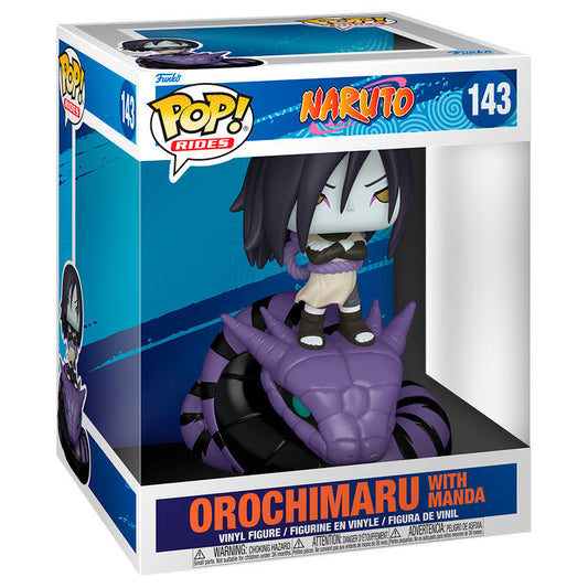 Figura POP Rides Naruto Orochimaru com Manda