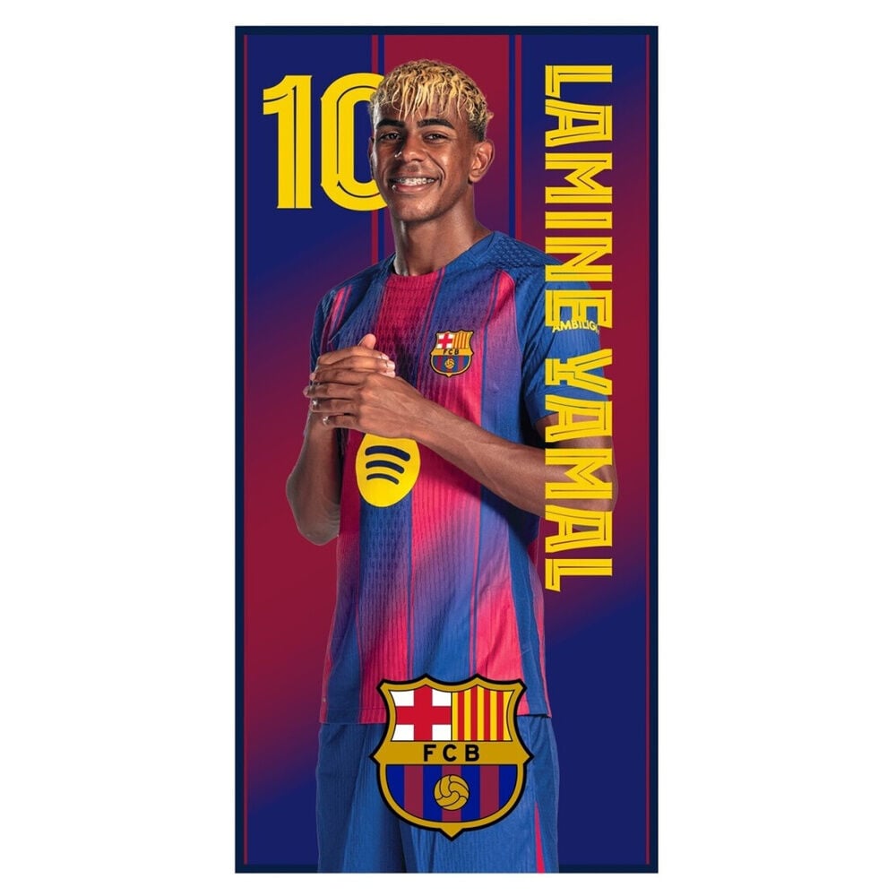 Lamine Yamal FC Barcelona microfiber towel