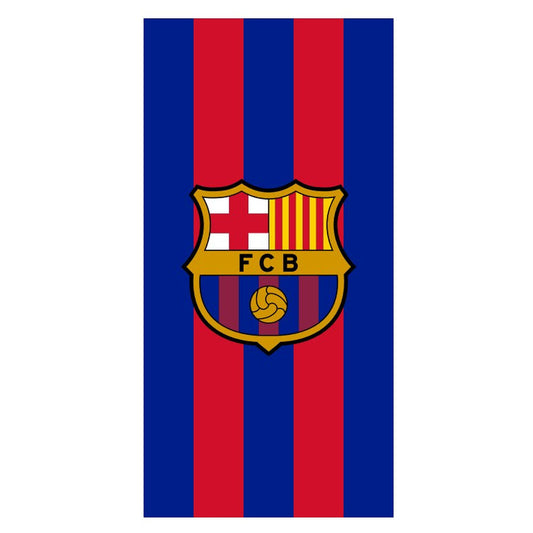 fc barcelona cotton towel
