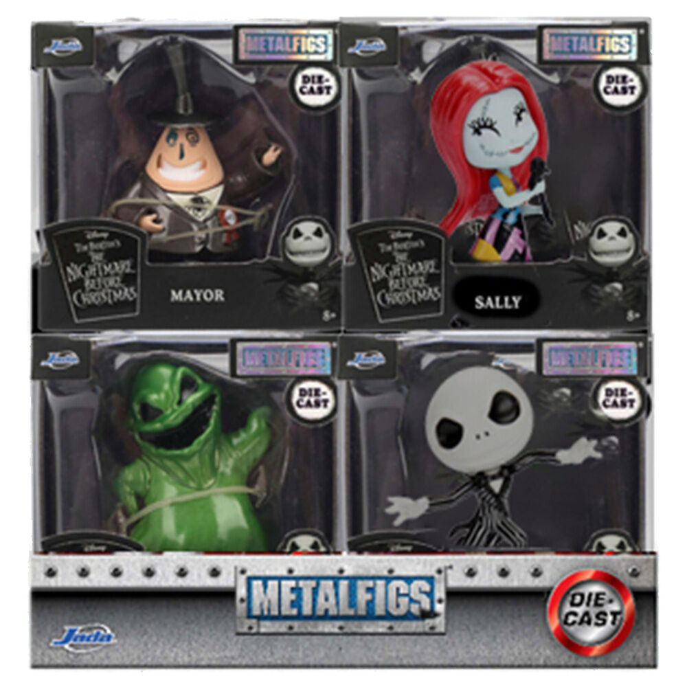 Disney Nightmare Before Christmas Metalfigs Figure 7cm Assorted