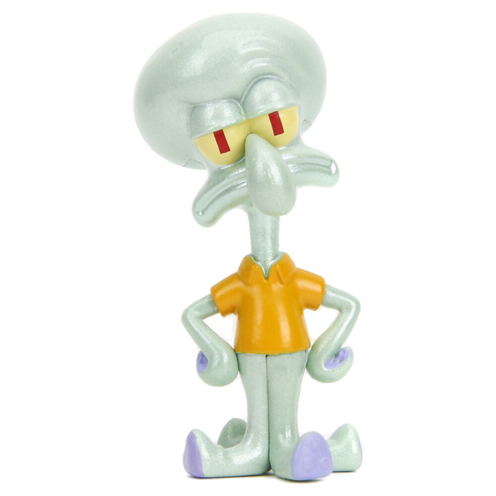 Action figure di SpongeBob SquarePants in metallo 7 cm assortite