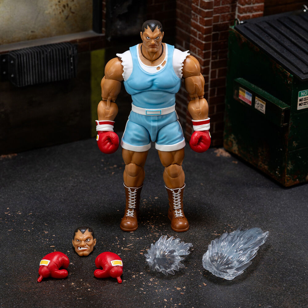 Figurine Balrog Street Fighter II de 17 cm