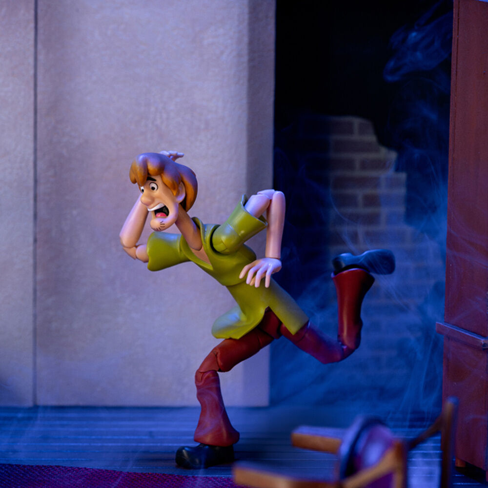 Figura do Salsicha Rogers do Scooby Doo com 16 5 cm