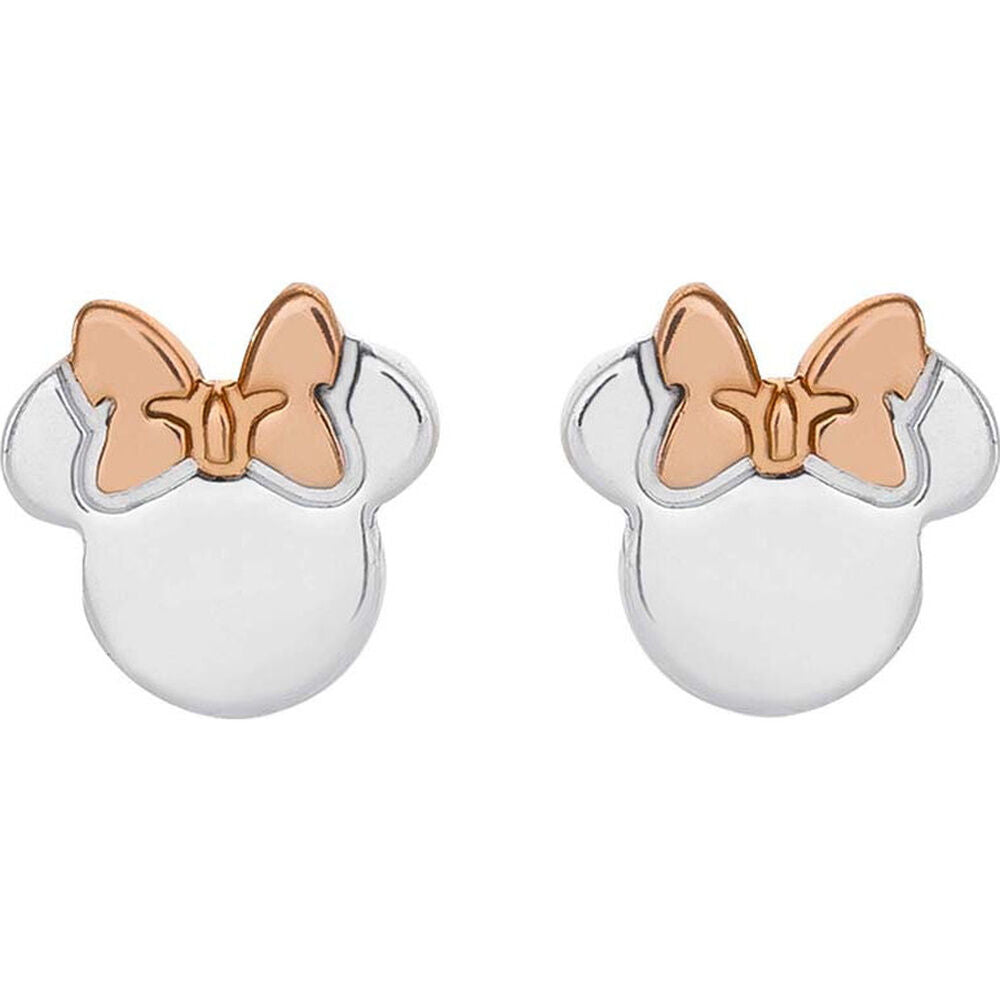 Minnie Mouse silver earrings