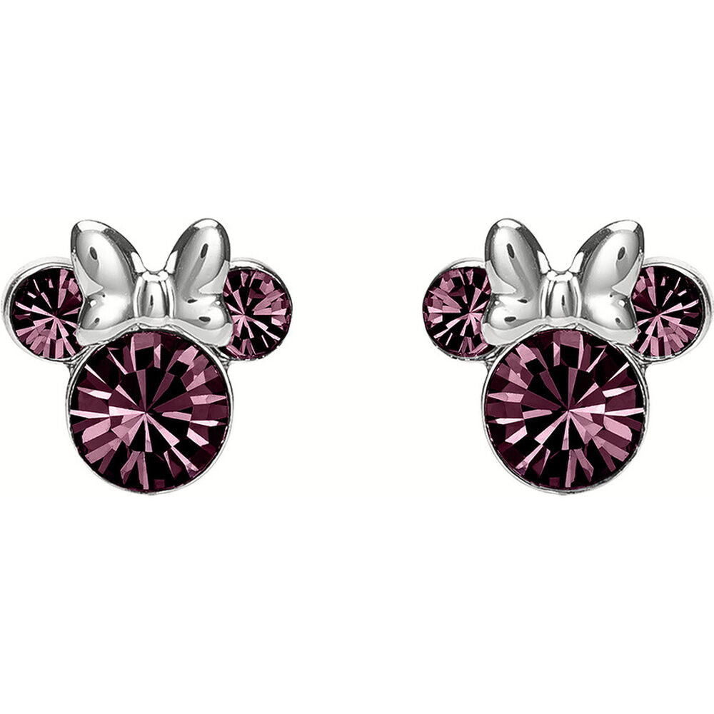 Minnie Mouse Disney silver earrings February