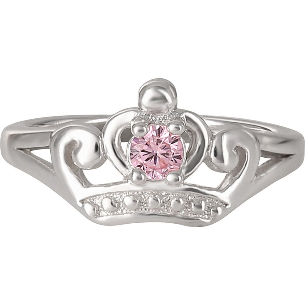 Disney Princess Crown Ring in Silver