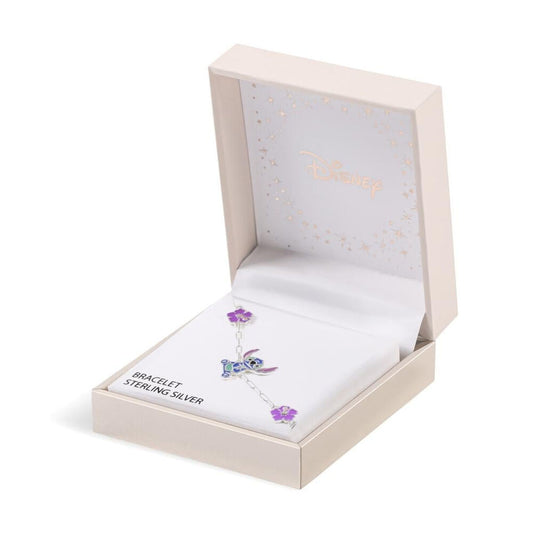Braccialetto d'argento Disney Stitch