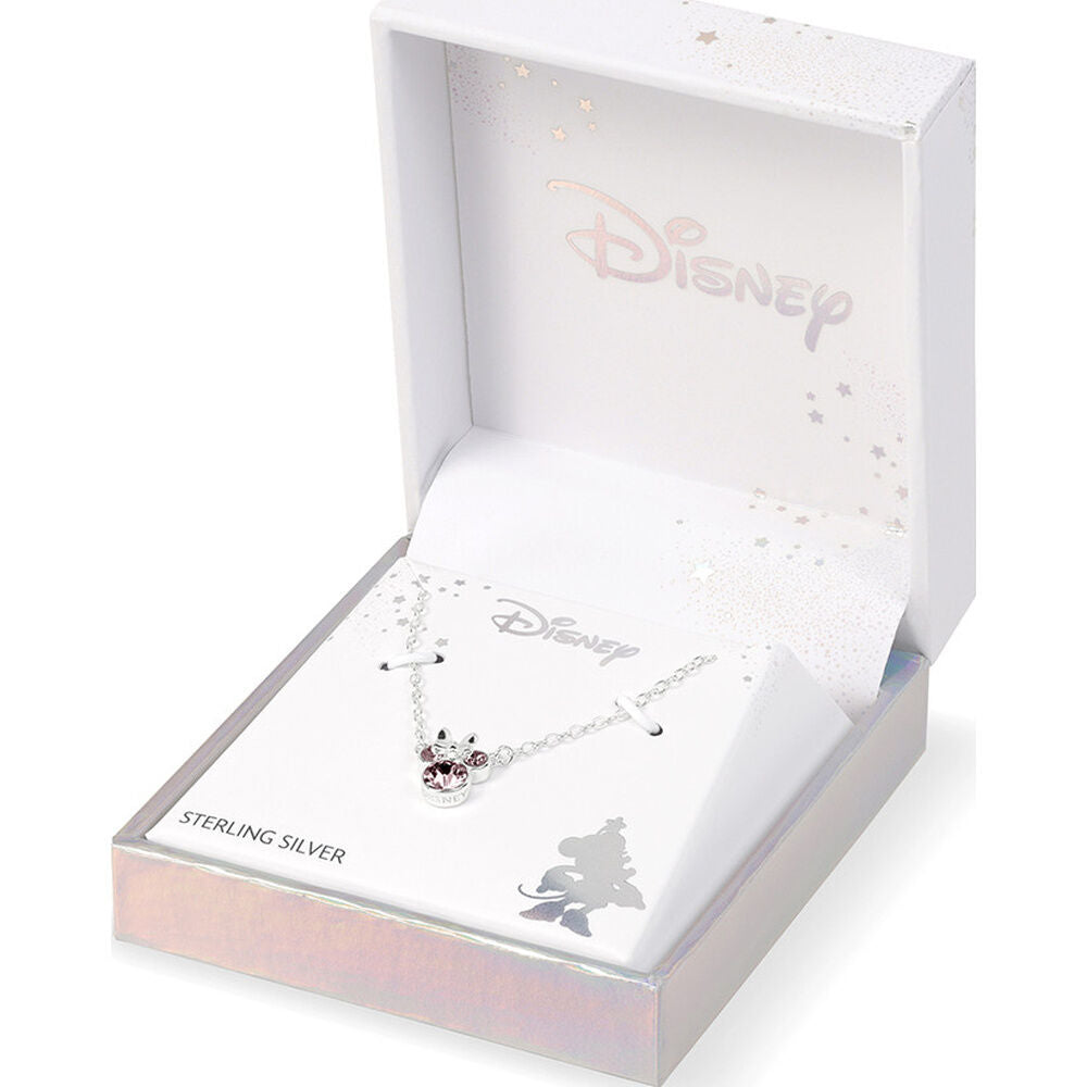 Colgante de Minnie Mouse de Disney de febrero en plata
