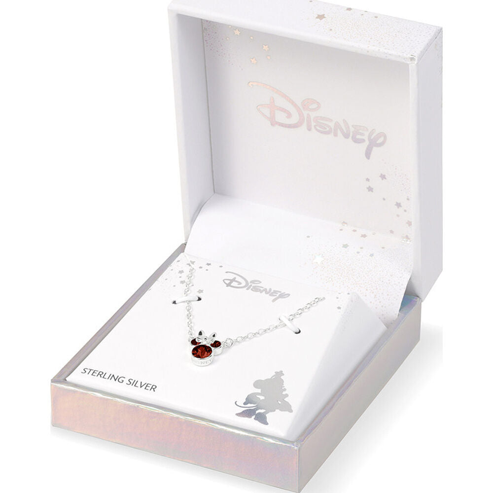 Minnie Mouse Disney January Pendant Silver