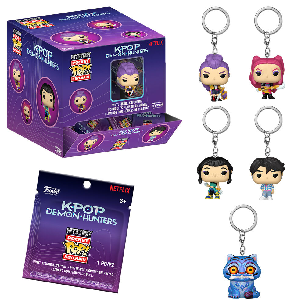 pocket pop kpop demon hunters keychain assortment