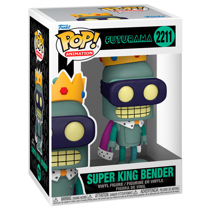 POP Figure Futurama Super King Bender
